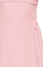 Flossie Pink Maxi Sleeveless Dress