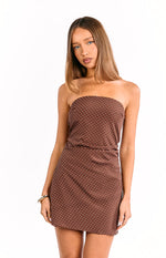 Frankie Brown Mini Dress Image