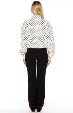 Front Page White Polka Dot Jacket Image