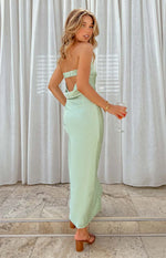 Genevieve Sage Maxi Skirt