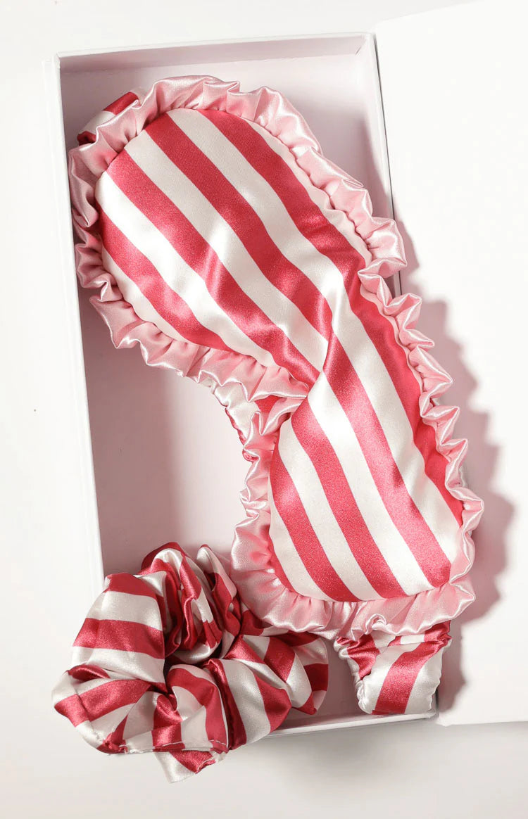 Georgina Eye Mask and Scrunchie Satin Set (FREE over $220) Image