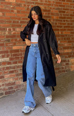 Giselle Black Trench Coat Image