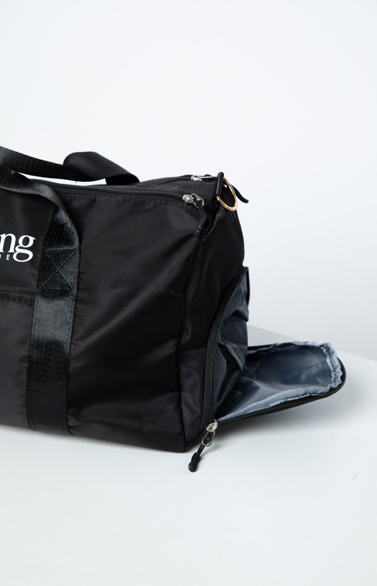 Beginning Boutique Black Gym Bag (FREE over $300) Image