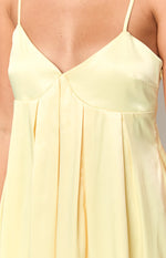 Hailee Yellow Mini Dress Image