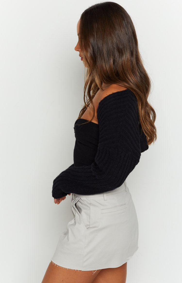Harleigh Cream Chino Mini Skirt Image