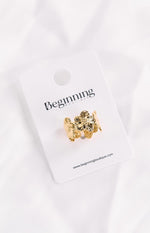 Harmony Gold Flower Ring Image