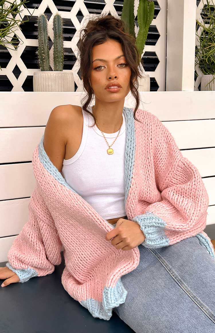 Hatley Pink Knit Cardigan – Beginning Boutique NZ