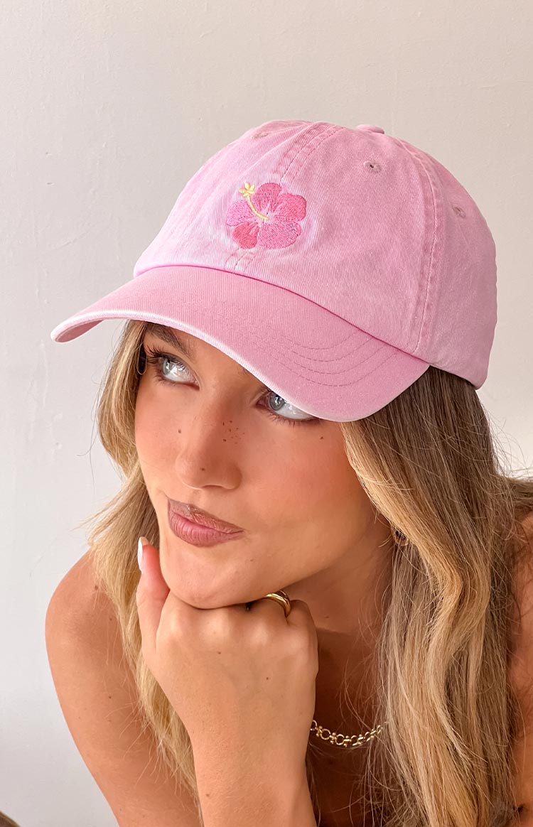 Hibiscus Pink Washed Cap (FREE over $220) Image