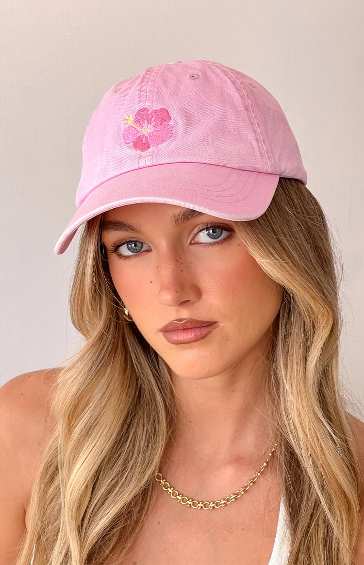 Hibiscus Pink Washed Cap (FREE over $220) Image