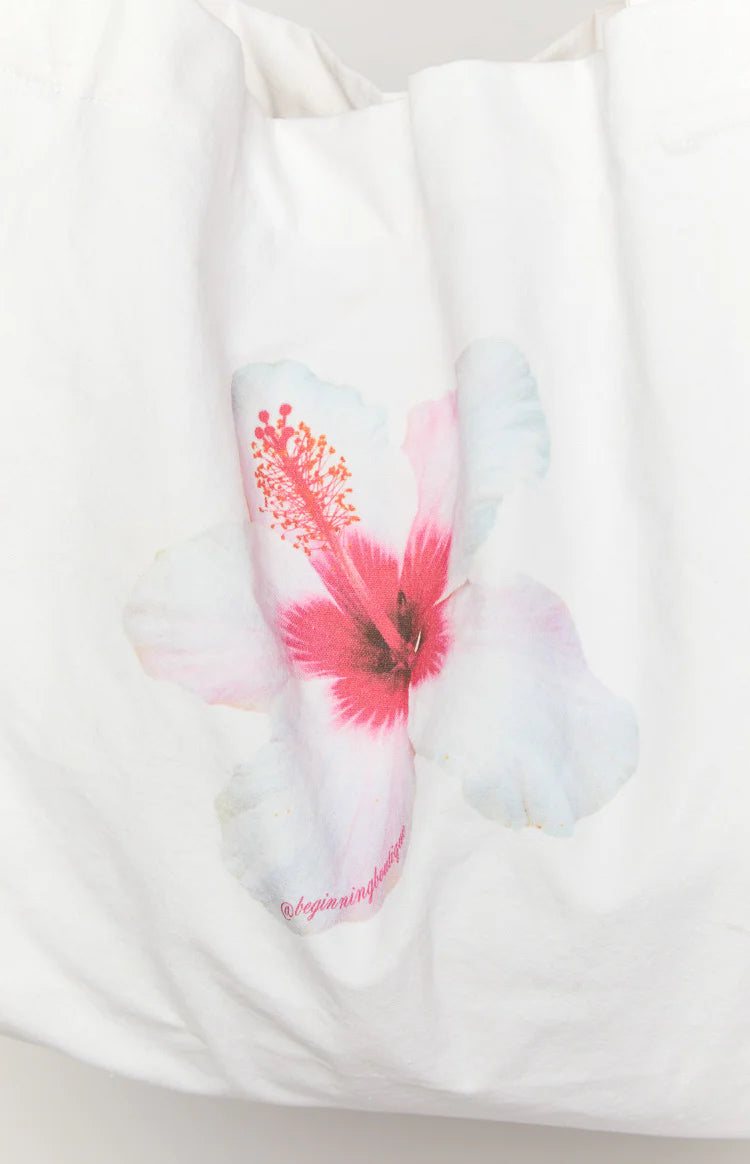 Hibiscus Tote Bag