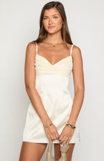 Honey Cream Mini Dress Image