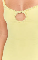 Jorja Yellow Mini Dress Image