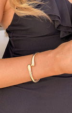 Juno Gold Cuff Bracelet