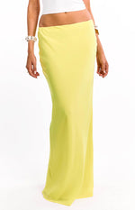 Jacqulin Yellow Maxi Skirt