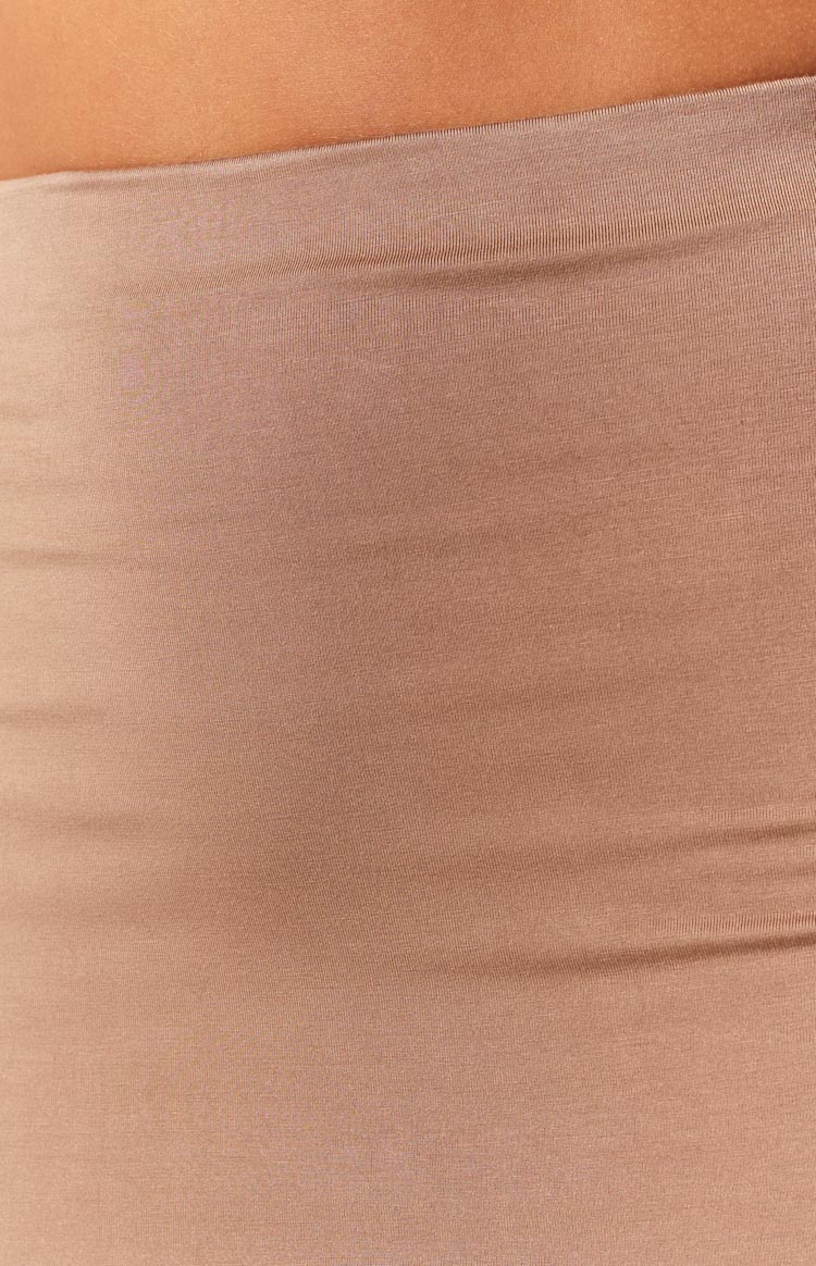 Jasper Latte Mini Skirt Image