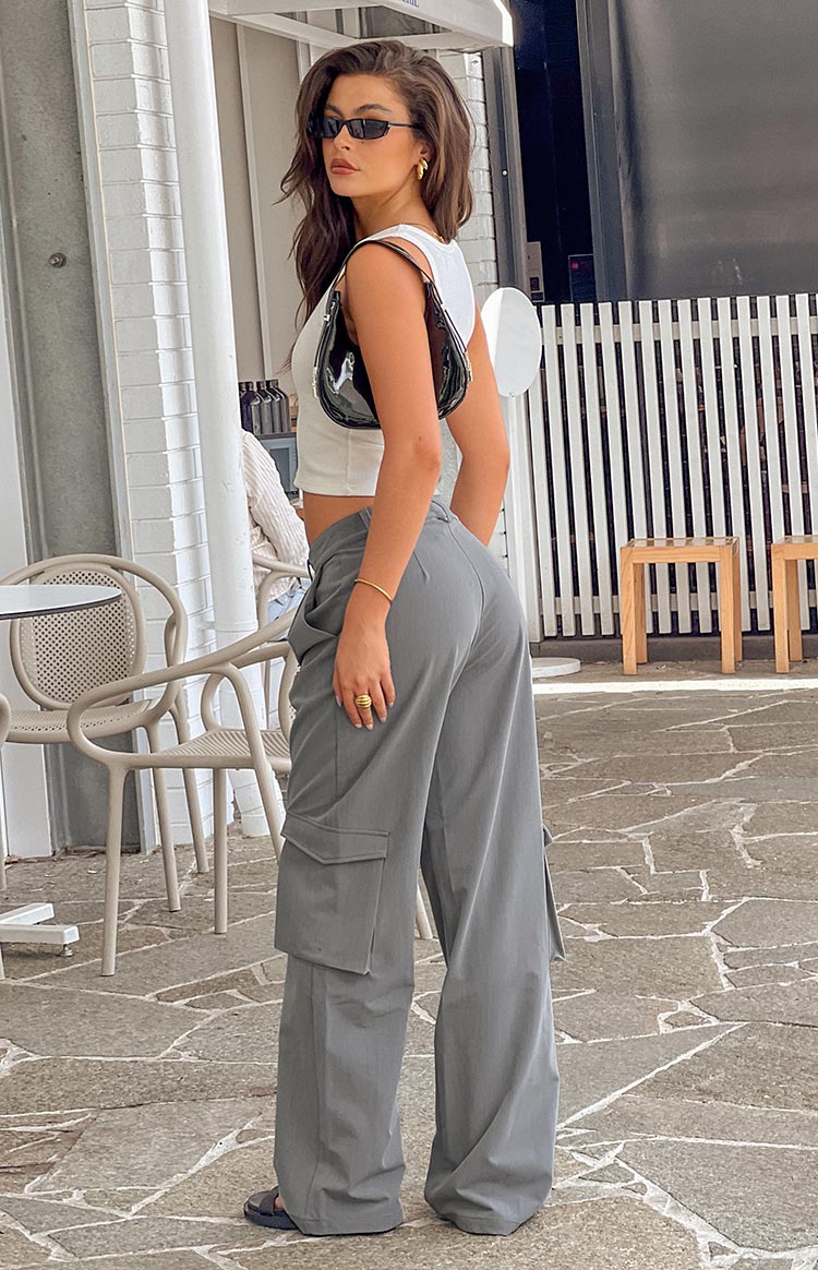 Kairos Grey Straight Leg Pants Image