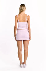 Karey Pink Jersey Top