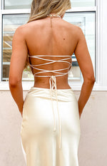 Kaylea Champagne Crop Top Image