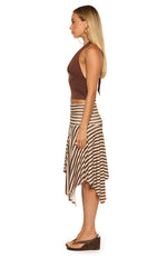 Kerlina Brown Halter Neck Top Image