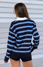 Lioness Countryside Jersey Midnight Stripe Image