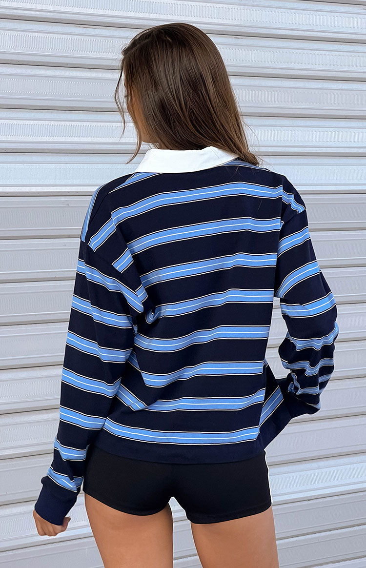 Lioness Countryside Jersey Midnight Stripe Image