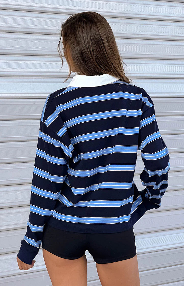 Lioness Countryside Jersey Midnight Stripe