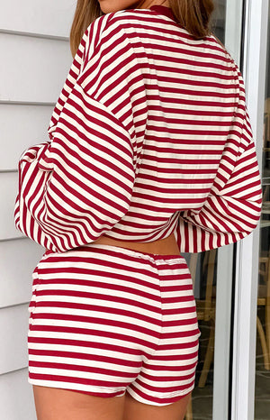 Lioness Kourt Wine Stripe Bloomers
