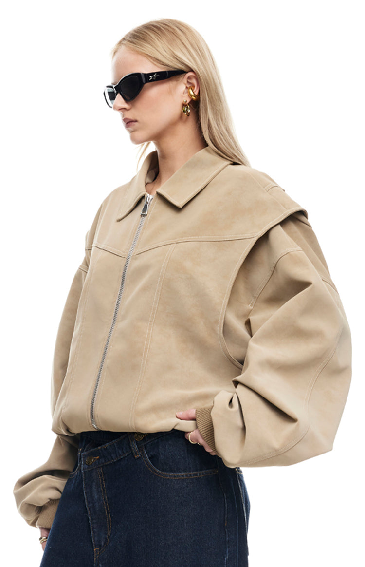 Lioness Latte Vista Bomber Jacket Image