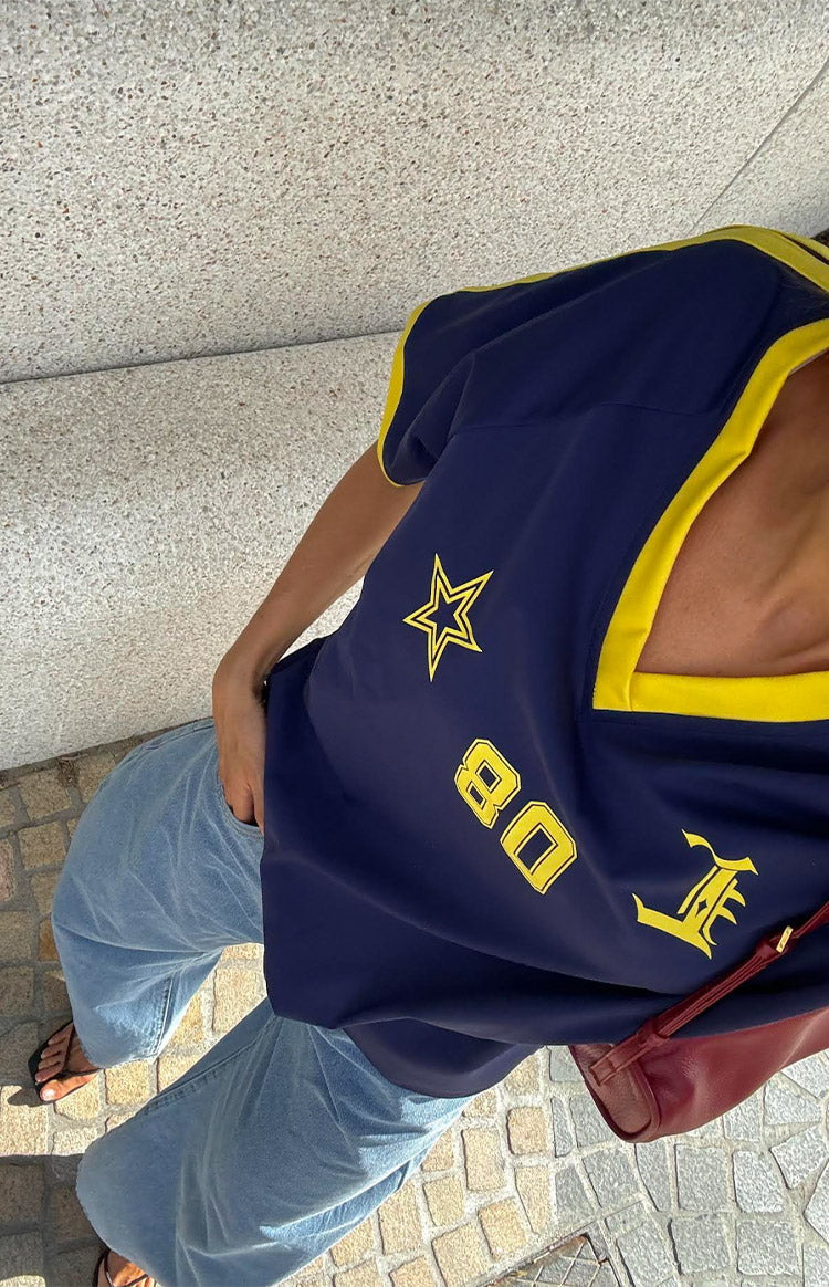 Lioness Navy Spectate Top Image