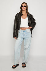 Lioness Onyx Driftwood Bomber Image