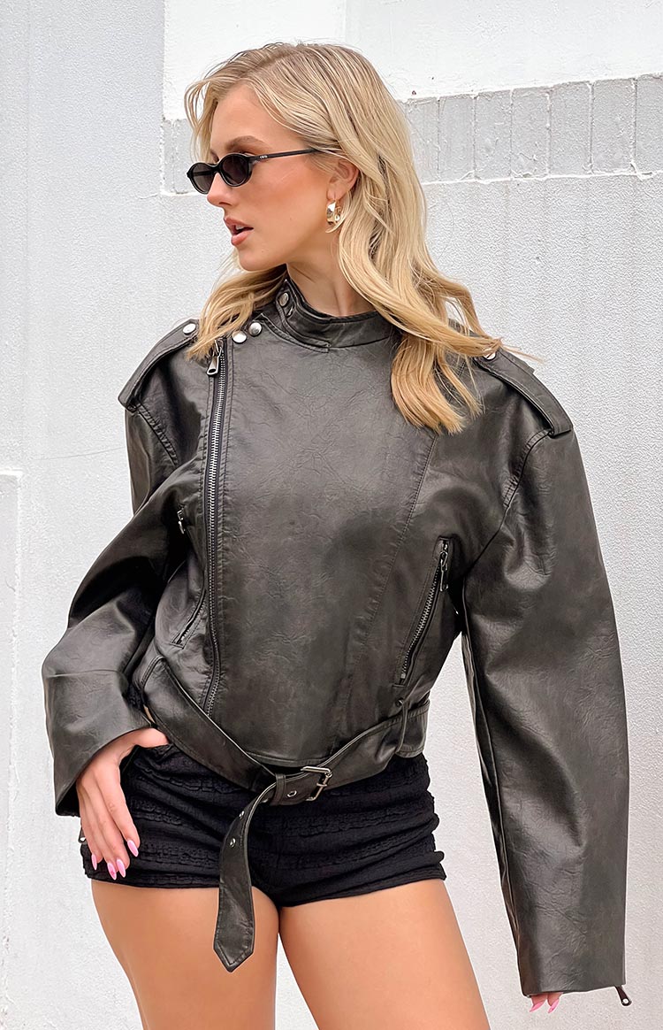 Lioness Onyx Driftwood Bomber Image