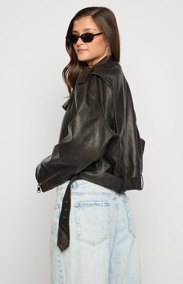 Lioness Onyx Driftwood Bomber Image
