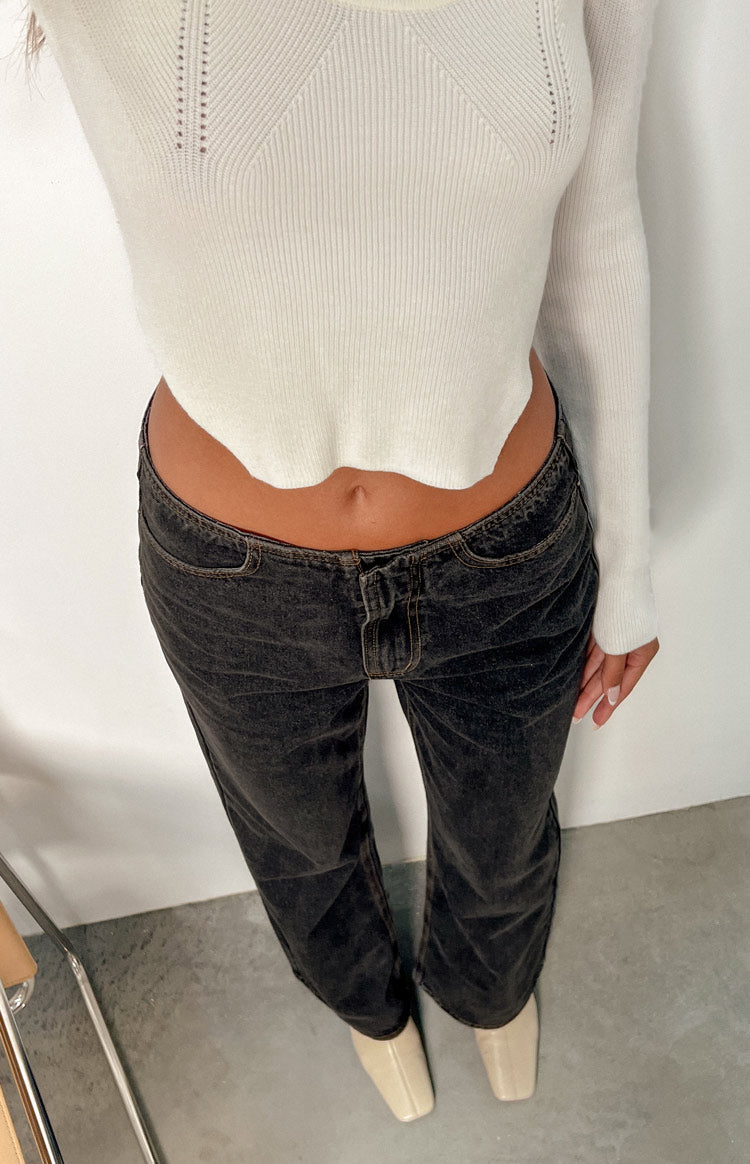 Lioness Practical Magic Charcoal Jeans Image