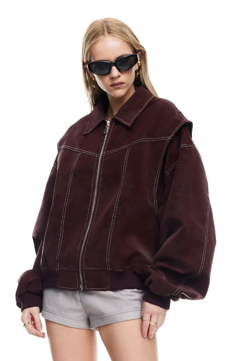Lioness Shiraz Vista Bomber Jacket