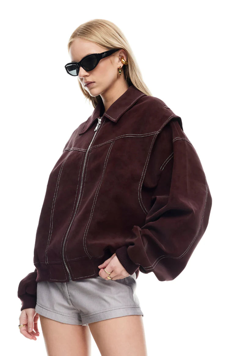 Lioness Shiraz Vista Bomber Jacket