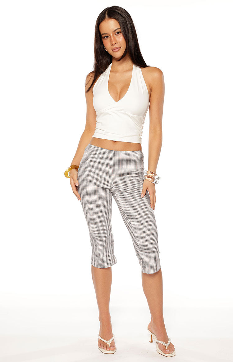 Lioness Starlet Capri Moonlight Plaid Image