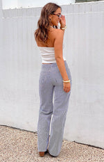 Lioness Top Model Navy Stripe Jean Image
