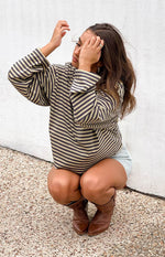 Lioness Bloom Beige Long Sleeve Top Image