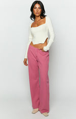 Lioness Practical Magic Hot Pink Jeans Image