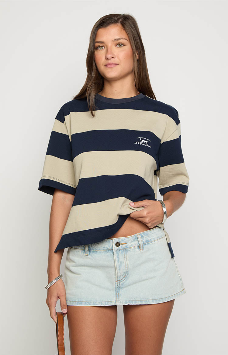 Lioness Rhode Light Denim Mini Skirt Image