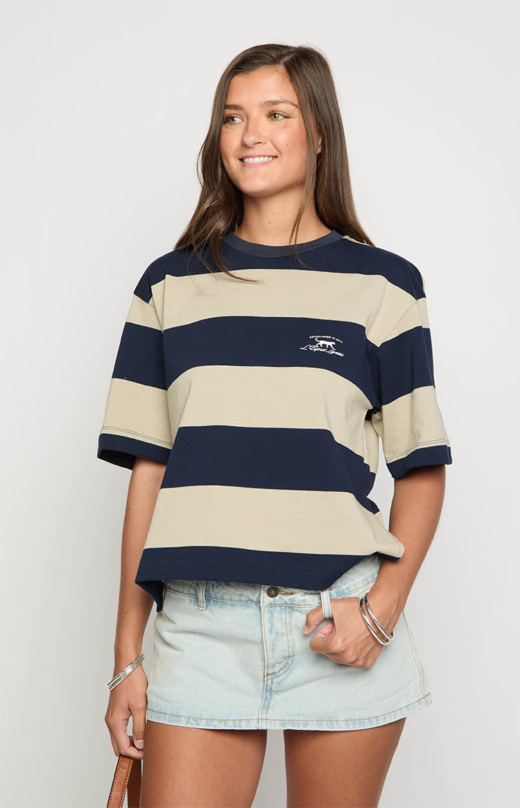 Lioness Rhode Light Denim Mini Skirt Image