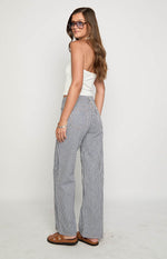 Lioness Top Model Navy Stripe Jean Image