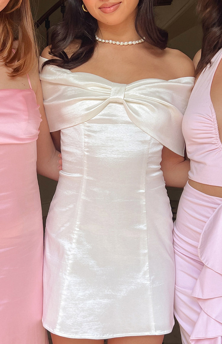 Lissy White Mini Dress Image