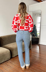 Loui Mid Wash Straight Leg Denim Jeans Image