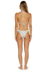 Love From Janet Holiday Print OG High Cut Bikini Bottoms
