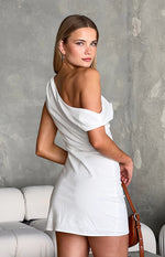Lucas White Mini Dress