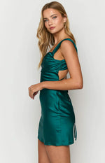 Macayle Emerald Mini Dress