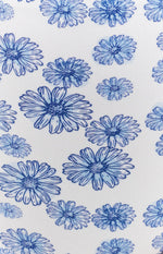 Majorca High Waisted Bikini Bottoms Blue Daisy
