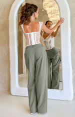 Marlow Khaki Pants Image