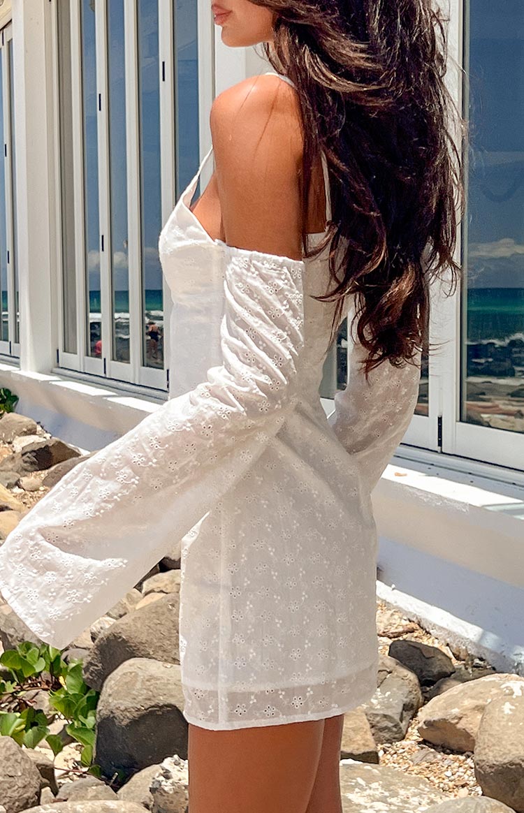 Miami White Mini Dress Image
